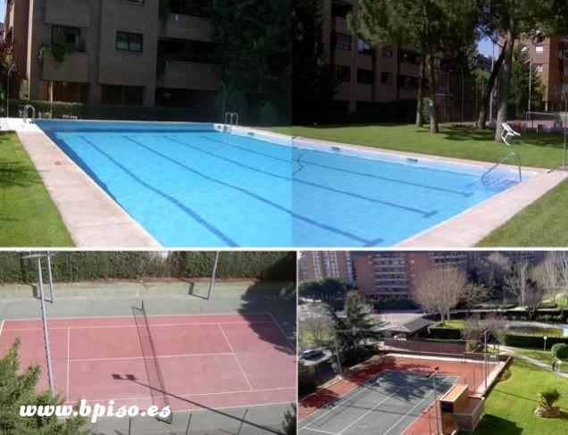 Con piscina y tenis bien comunicada Mirasierra
